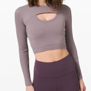 Lululemon Better Best Long Sleeve Size 4 “Lunar Rock”